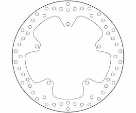 Brake Disc Fixed Brembo Serie Oro Front for Yamaha Yzf R 125 2008 > 2013