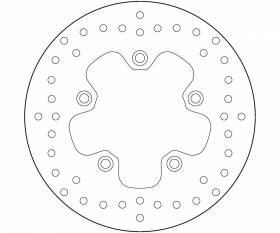 Brake Disc Fixed Brembo Serie Oro Front for Sym Symphony St 200 2015 > 2020