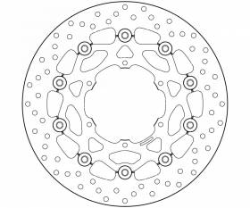 Brake Disc Floating Brembo Front Bmw F 800 Gs Adventure 800 2012 > 2015