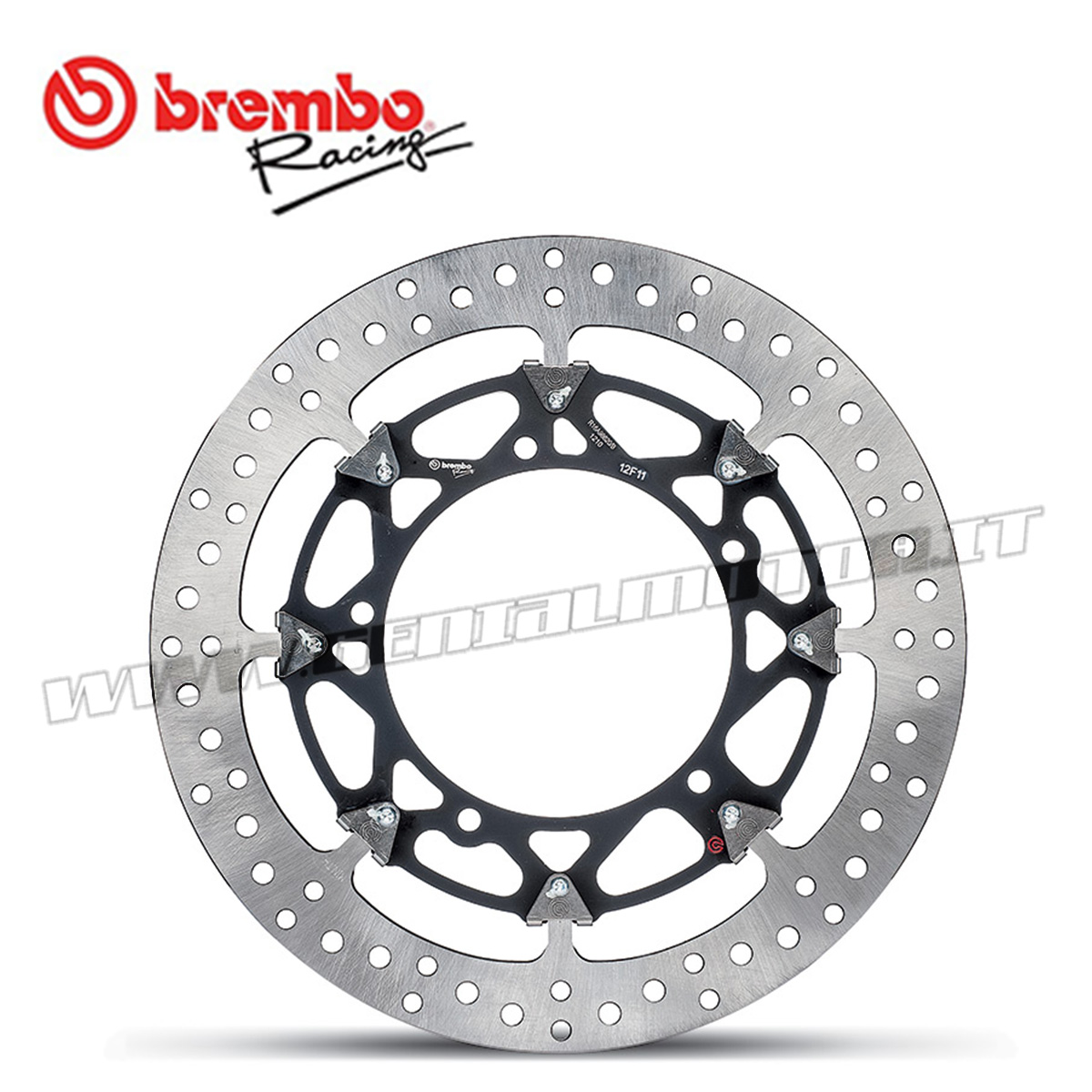 Pareja de Discos Freno Brembo Racing T-Drive para Yamaha YZF R1 1000 Ø320 2004 > 2006