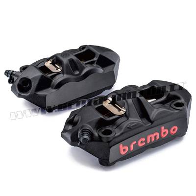 220988550 Kit Pair Radial Brake Calipers Brembo Racing M4 Sx Dx Monobloc 100 Mm Pad Black