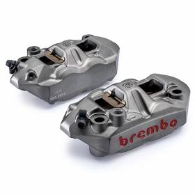 Kit Pair Radial Brake Calipers Brembo Racing M4 Sx Dx Monobloc 108 Mm With Pad