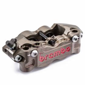 Pinza Freno Anteriore Radiale Brembo Racing Dx CNC P4-32/36 Alluminio senza Past
