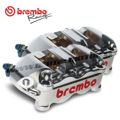 Kit Pinze Freno Anterior Radiali Brembo Racing XA7G2A0 DX SX CNC P432/36 no Past