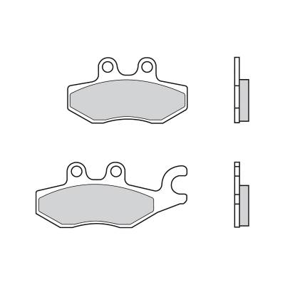 07060CC Rear Brembo CC Brake Pads for Piaggio BEVERLY SPORT TOURING IE 350 2011 > 2014