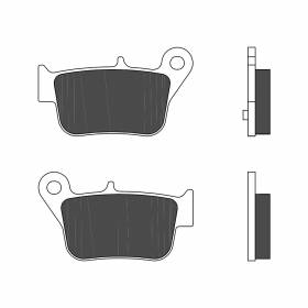 Rear Brembo 07103XS Brake Pads for Sym MAXSYM I ABS 400 2017 > 2020