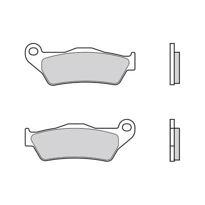 07BB04SP Front Brembo SP Brake Pads for Gas Gas EC 125 1997 > 1999