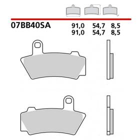 Front Brembo 07BB40SA Brake Pads for Bmw R18 Transcontinental 1800 2022 > 2023