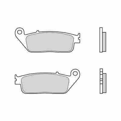 07HO3109 Rear Brembo 09 Brake Pads for Indian CHIEFTAIN 1800 2014 > 2016