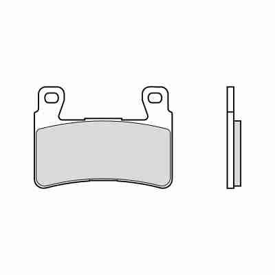 07HO45RC Front Brembo RC Brake Pads for Hyosung GT IR 250 2015 > 2017