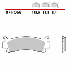Front Brembo 07HO68SD Brake Pads for Honda PIONEER 1000 2016 > 2021