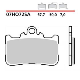 Front Brembo 07HO72SA Brake Pads for Honda CBR R 500 2022 > 2024