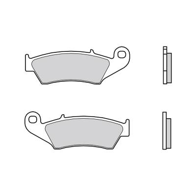 07KA17SX Front Brembo SX Brake Pads for Gas Gas HOBBY 200 2007 > 2009