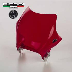 Biondi Windshield Transparent red 8010039 for YAMAHA XSR 700/900cc. 2016