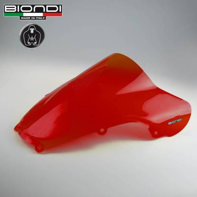Pare-brise Biondi Rouge transparent 8010093 pour SUZUKI GSX-R 600/750 2003