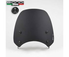 Biondi Satin Black Sport Model 8010446 for ROYAL ENFIELD SCRAM 411 2022 > 2024