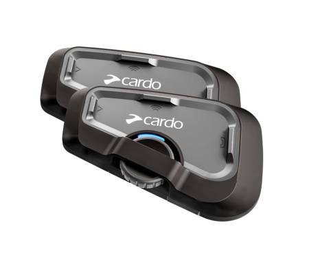 Cardo Freecom 2X Duo FRC2X103 Bluetooth Intercom Kopfhörer für 2 Fahrer