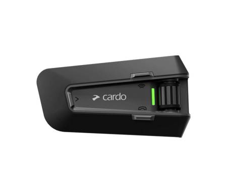 Cardo Packtalk NEO PTN00001 Bluetooth Intercom-Headset mit Schnappmontage für Motorräder