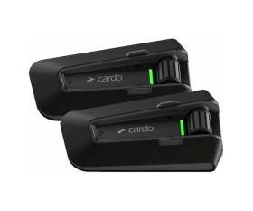 Cardo Packtalk NEO Duo PTN00101 Bluetooth Intercom Headset with Snap-in Mount for Motorcycles