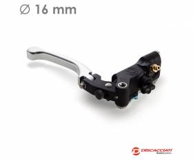 Radial Master Cylinder DISCACCIATI D.16 for SuperMotard SILVER Anodized 
