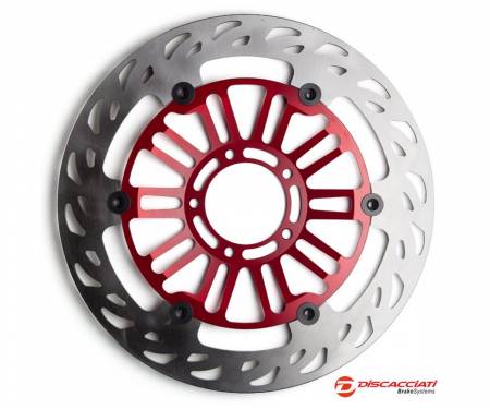 Front Floating Disc Light DISCACCIATI for Kawasaki ZX7R FDR404 1996 > 2001 Red