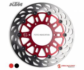 Front Floating Disc Light DISCACCIATI for Ktm ADVENTURE 790 R RALLY FDR1012 2020 Red