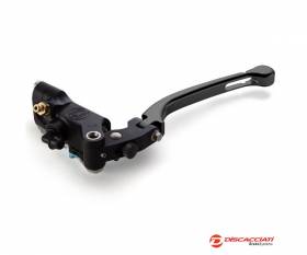 Radial Clutch Master Cylinder DISCACCIATI D.16 Mineral oil Anodized BLACK Lever