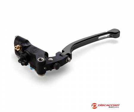 FDR0010NINCH Radial Clutch Master Cylinder DISCACCIATI D.16 Articulated Black lever and Stop Switch