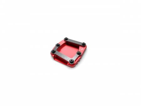 BAC04A Kickstand Pad Red Ducabike DBK For Ducati Hypermotard 821 2013 > 2015