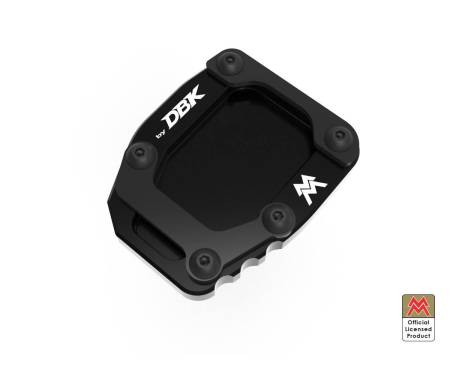 BAC07D Base De Support De Béquille Augmentée Noir Dbk Pour Moto Morini X Cape 650 2021 > 2024