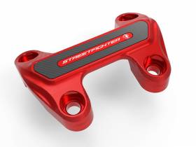 Handlebar Clamp Red Ducabike DBK For Ducati Streetfighter Sf V4 2020 > 2023