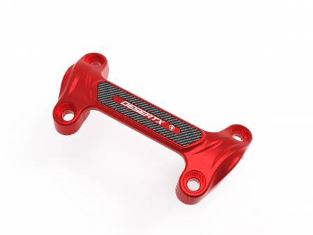 BM17A Handlebar Clamp Red Ducabike DBK For Ducati Desertx 2022 > 2024