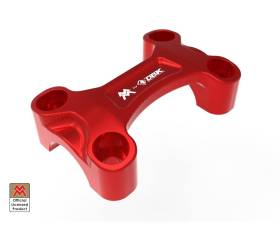 Handlebar Clamp Red Dbk For Moto Morini Seiemmezzo Str 2022 > 2024