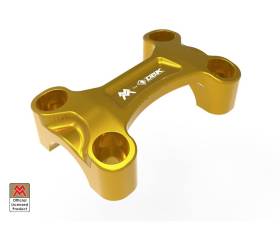 Handlebar Clamp Gold Dbk For Moto Morini Seiemmezzo Str 2022 > 2024
