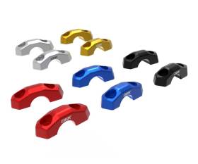 Handlebar Clamps Blue Dbk For Bmw R 1300 Gs 2024
