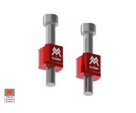 Handlebar Riser Kit Red Dbk For Moto Morini X Cape 650 2021 > 2024