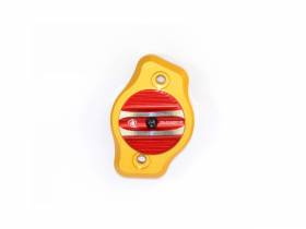 Cam Shaft Cover Gold-red Ducabike DBK For Ducati Hypermotard 796 2009 > 2012