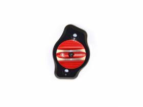 Cam Shaft Cover Black Red Ducabike DBK For Ducati Hypermotard 1100 2007 > 2009