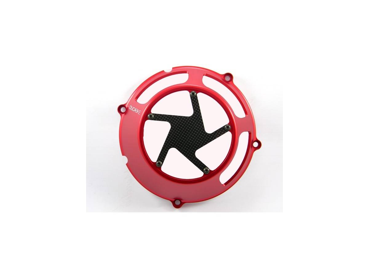 CC08A Clutch Cover Red Ducabike DBK For Ducati Monster S2r 2005 > 2007
