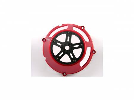 CC09A Clutch Cover Red Ducabike DBK For Ducati Sport Touring St2 1997 > 2002
