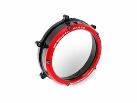 Clear Clutch Cover Black Red Ducabike DBK For Ducati Panigale 959 2016 > 2019