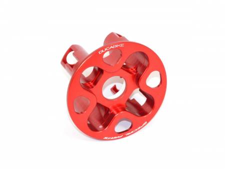 CCDV04SMA Spring Retainer Red Ducabike DBK For Ducati Hypermotard 821 2013 > 2015