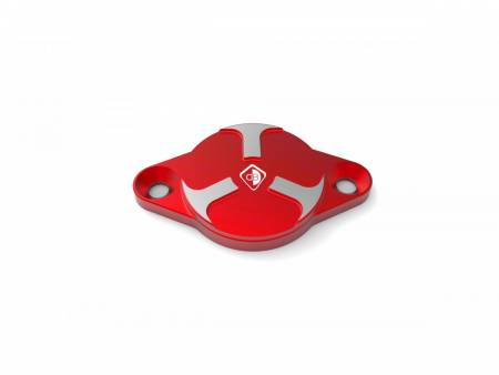 CIF07A Timing Inspection Cover Red Ducabike DBK For Ducati Hypermotard 950 2019 > 2023