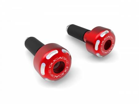 CM06A Handlebar Weight Inside Diameter From 13 - 18 Mm Red Ducabike DBK For Ducati Supersport 900 1998 > 2000