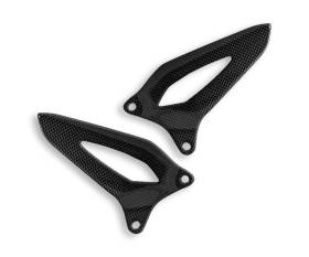 Glossy Carbon Heelguards Dbk For Triumph Speed Triple 1200 RS 2021 > 2024