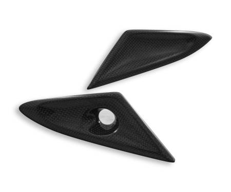 CRB91L Glossy Carbon Side Covers Dbk For Triumph Street Triple 765 Rs 2017 > 2024