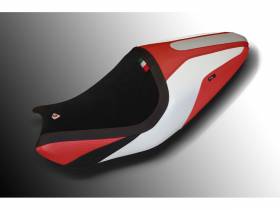 Funda De Asiento  Rojo Negro Ducabike DBK Para Ducati Monster 1200 2014 > 2021