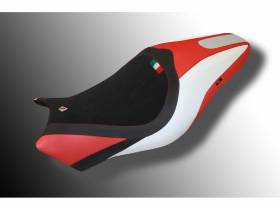 Seat Cover Nero-rosso Ducabike DBK Per Ducati Monster 821 2018 > 2020