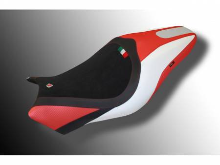 CSM1202DA Seat Cover Nero-rosso Ducabike DBK Per Ducati Monster 821 2018 > 2020