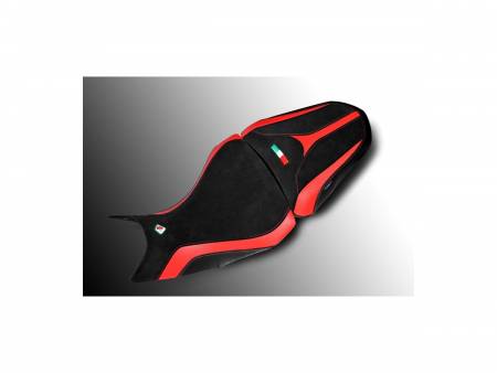 CSMTS15DA Seat Cover Black Red Ducabike DBK For Ducati Multistrada V2 2022 > 2024